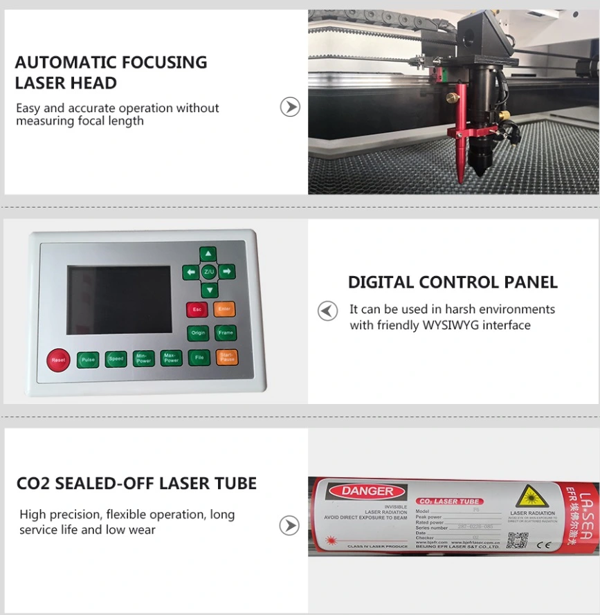 100W 130W 150W CO2 Laser Engraving Cutting Machine 1390